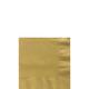 Gold Paper Beverage Napkins, 5in, 100ct